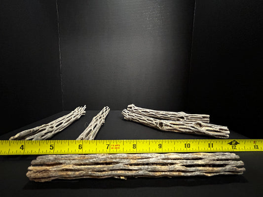 6 Pieces–5-7” Natural Cholla Wood-Aquarium, Terrarium & Nature Scape Decor